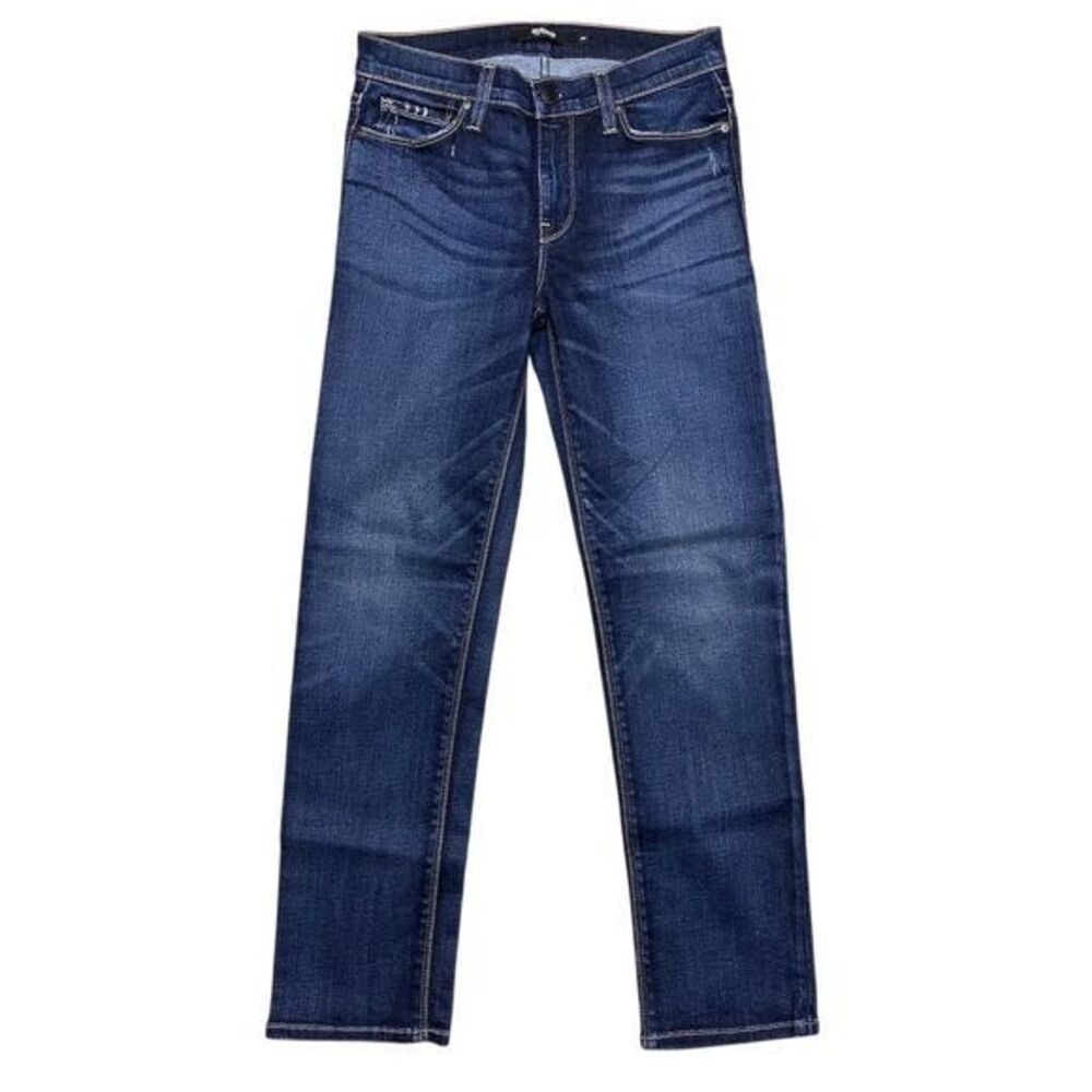 Hudson Jeans Women's Size 26 Blue Dark Wash Cigarette Jeans Slim‎ Straight